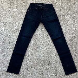AG Adriano Goldschmied “The Tellis” Dark Indigo Modern Slim Jeans